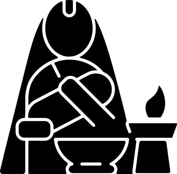 Nwaran黑色字形图标图片下载