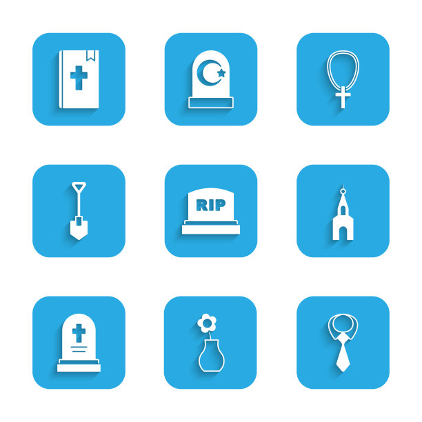 在墓碑上插一朵写着rip的花图片下载