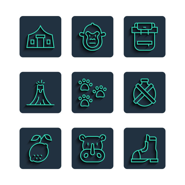 设置线柠檬犀牛猎人靴徒步旅行图片下载