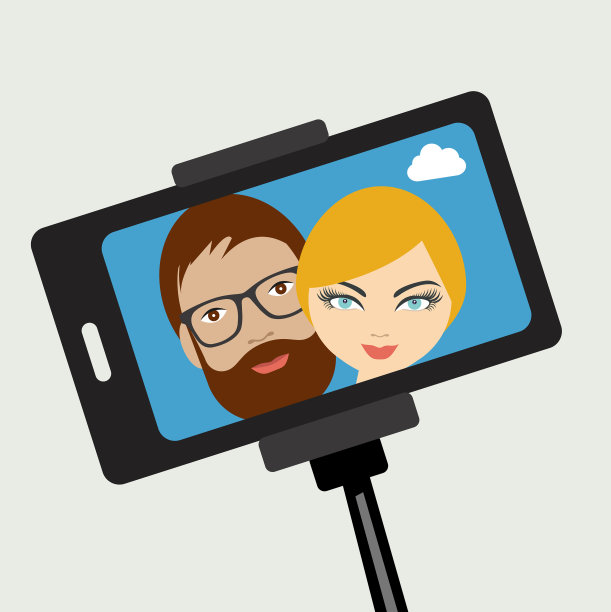 年轻情侣自拍图片下载