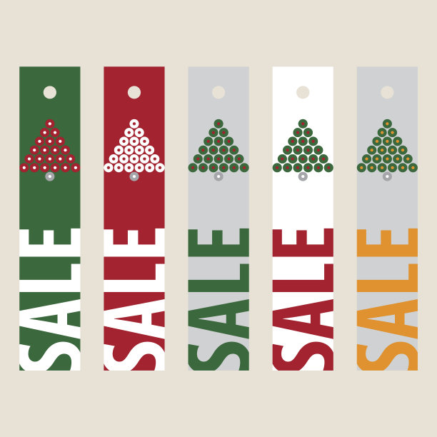 销售标签标签新年模板图片下载