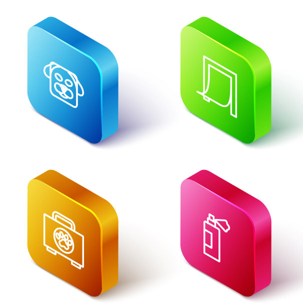 为宠物宠物先设置等距线狗门图片下载