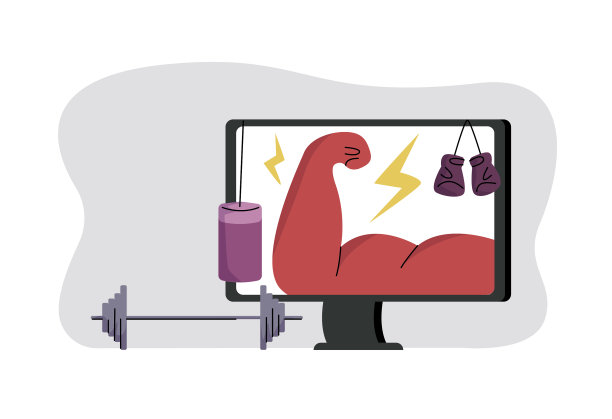 关于在家在线培训的话题元素图片下载