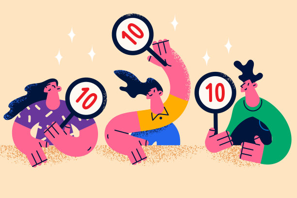 娱乐节目中的工作陪审团概念图片下载