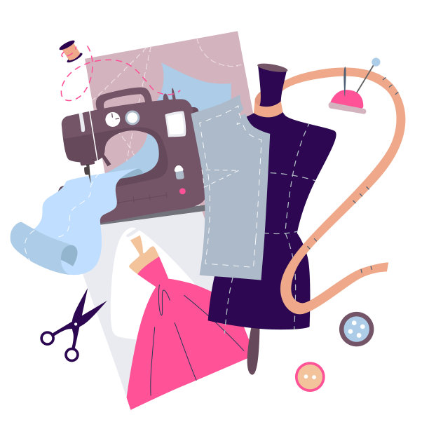 缝纫机模型草图图片下载