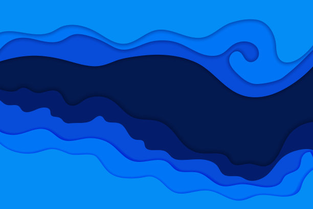 地形图概念或平滑折纸层图片下载