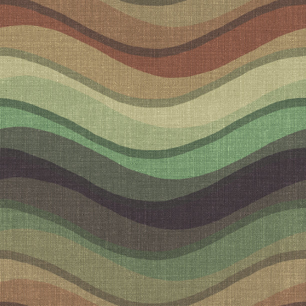 地毯无缝纹理波浪图案，织物，垃圾背景，波西米亚风格的图案，3d插图图片下载