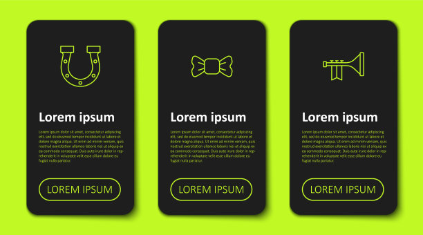 集马蹄形领结及喇叭业务于一体图片下载