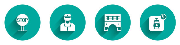 设置列车停车标志列车指挥桥图片下载