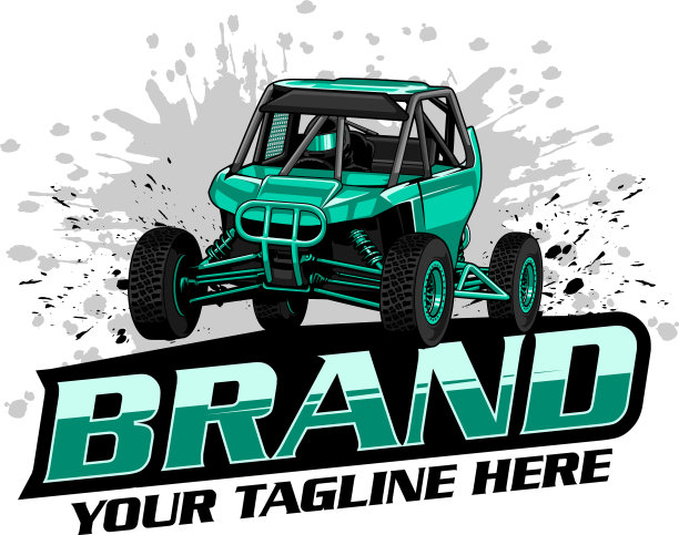 Off road utv冒险标志图片下载