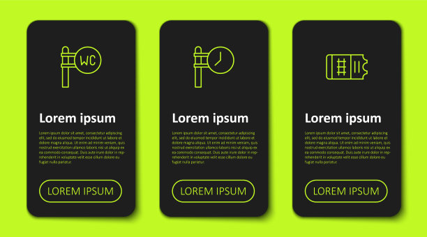 设置线路厕所火车站时钟和车票图片下载