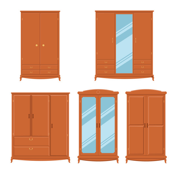 一套橱柜、走廊、衣柜、储物间图片下载