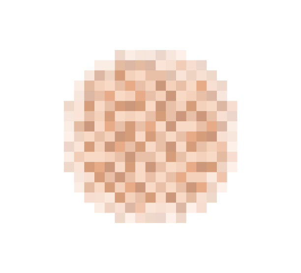 检查模糊效果纹理的脸或裸皮肤图片下载