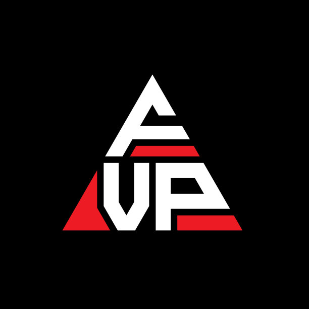 FVP三角形字母标志设计用三角形图片下载
