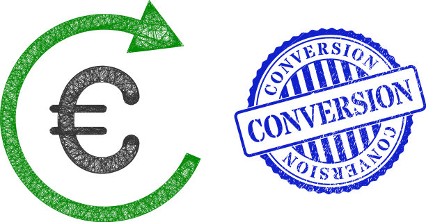 Grunge转换密封和净欧元偿还网图片下载