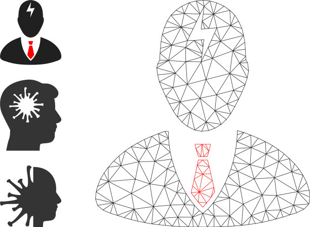 网老板头痛图标和原创网图片下载