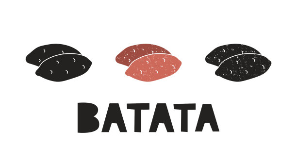 Batata剪影图标设置与字母图片下载