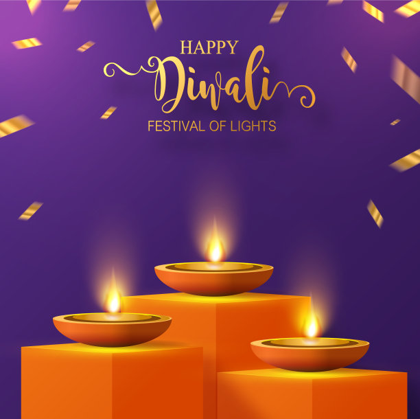 红色背景下的黄色背景图片下载