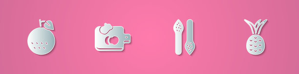 套纸切橙果砧板用图片下载