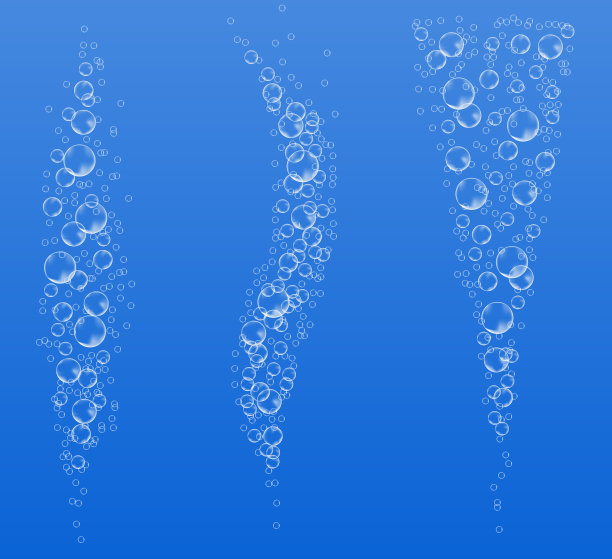 嘶嘶作响的苏打水在水下形成气泡图片下载