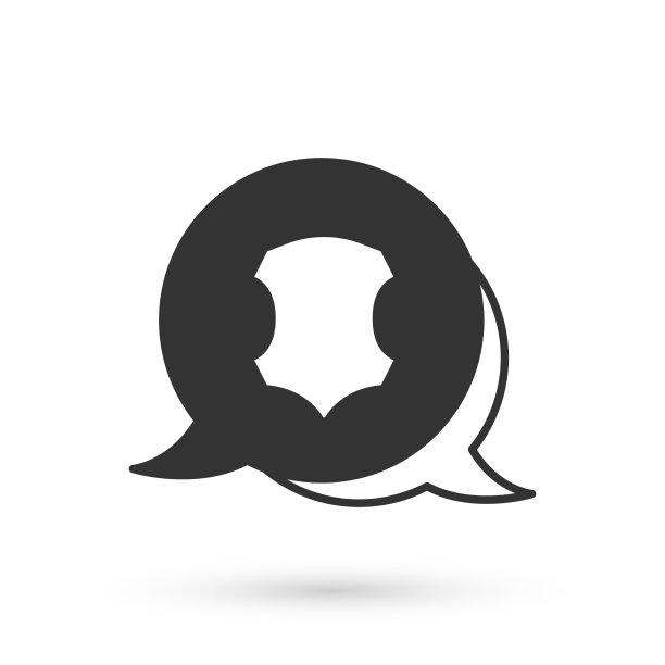 灰色皮革图标孤立的白色背景图片下载