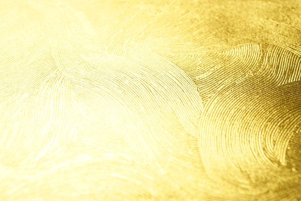 金色波浪纹理(特写)背景纹理图片下载