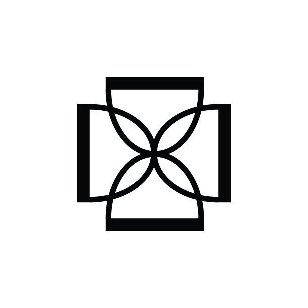 无穷无尽的沙漏和抽象的花的时间图片下载