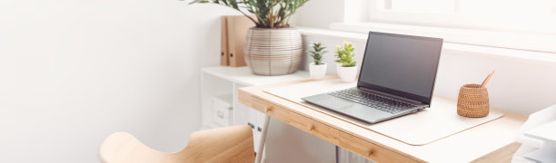 现代风格的办公场所全景图片下载