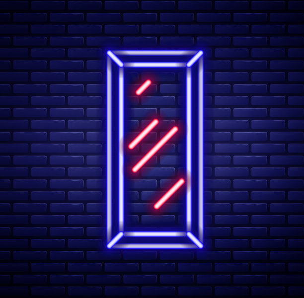 发光霓虹灯线大全长镜为图片下载