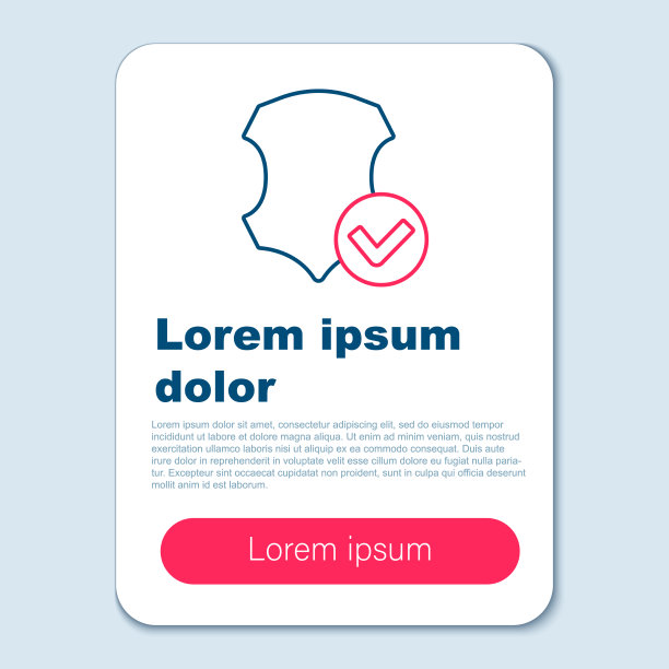 线皮革图标孤立的灰色背景图片下载