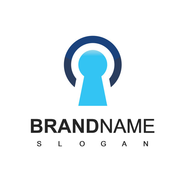 安全标志设计模板网络安全符号图片下载