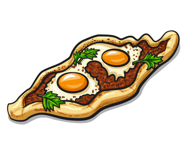 土耳其鱼籽面包图片下载