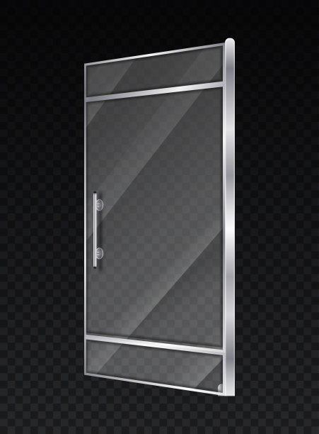玻璃门打开图片下载