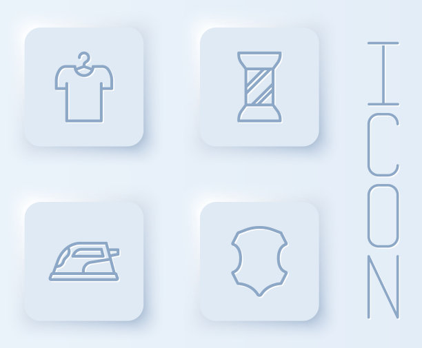 将线t恤挂在衣架上缝纫线轴图片下载