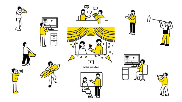 视频制作使人视觉化图片下载