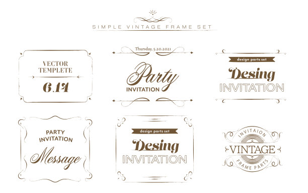 复古的框架微弱的ver设置图片下载