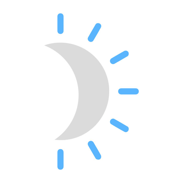 月食，月亮，太阳的图标图片下载