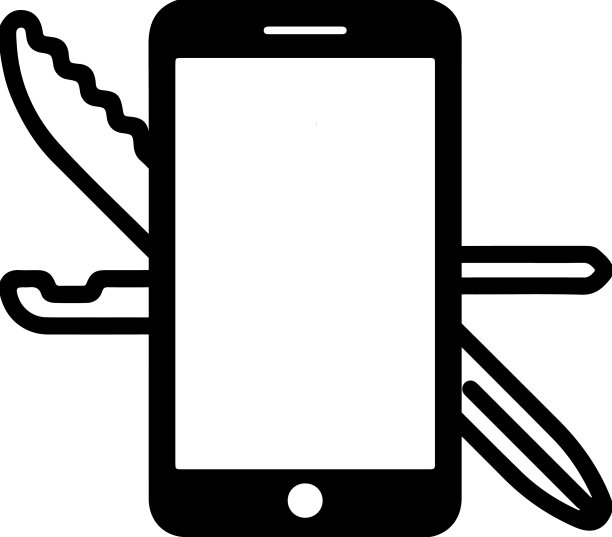 智能手机一体机白刀图片下载