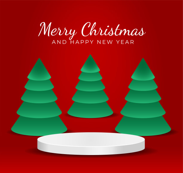 圣诞快乐，在讲台上图片下载