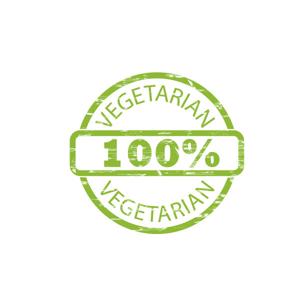 素食邮票标志图片下载