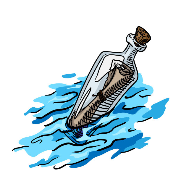 按摩瓶手画图片下载