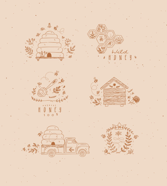 设置蜂蜜图形标签图片下载