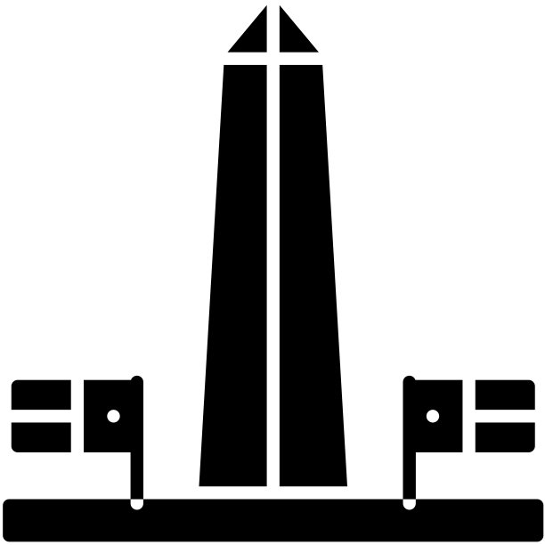 方尖碑图标，7月4日相关矢量素材图片下载