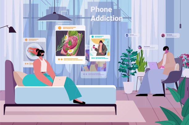 在社交网站上分享和观看照片的博主图片下载