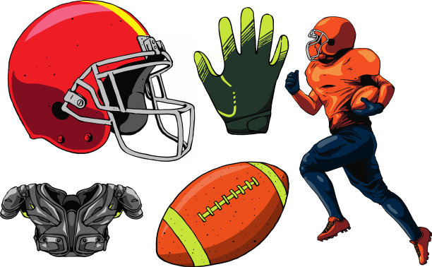 美式足球组图片下载