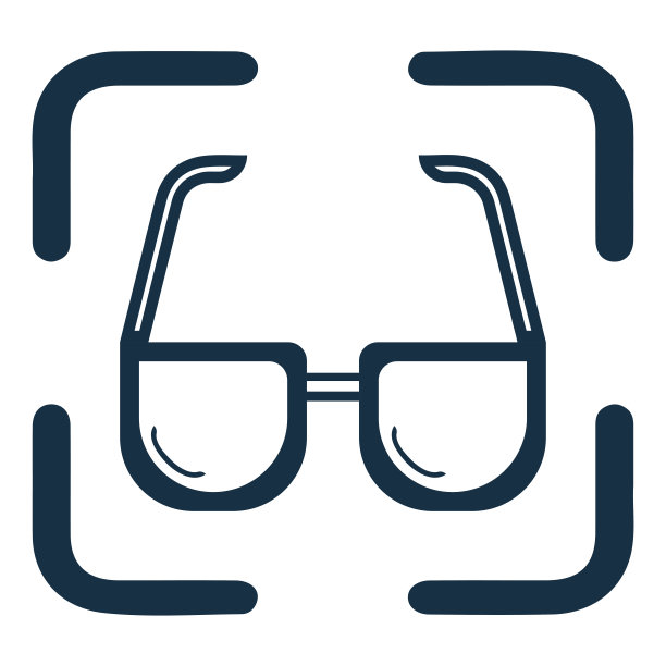 眼镜或佩戴图标图片下载