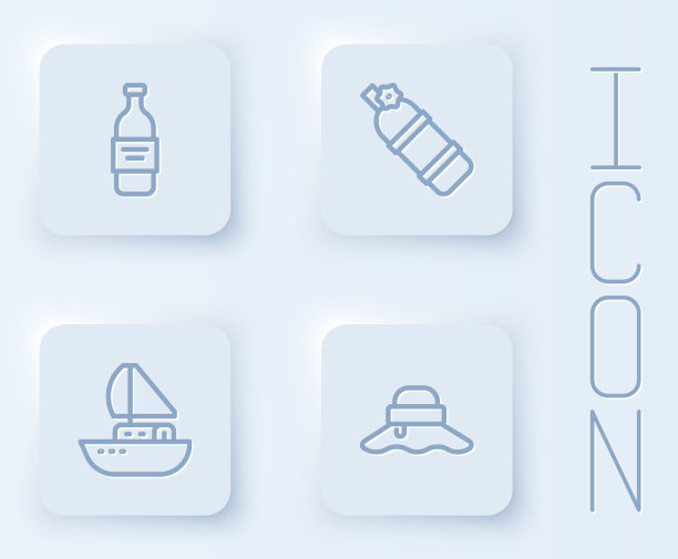 定线瓶伏特加帆船帆船图片下载