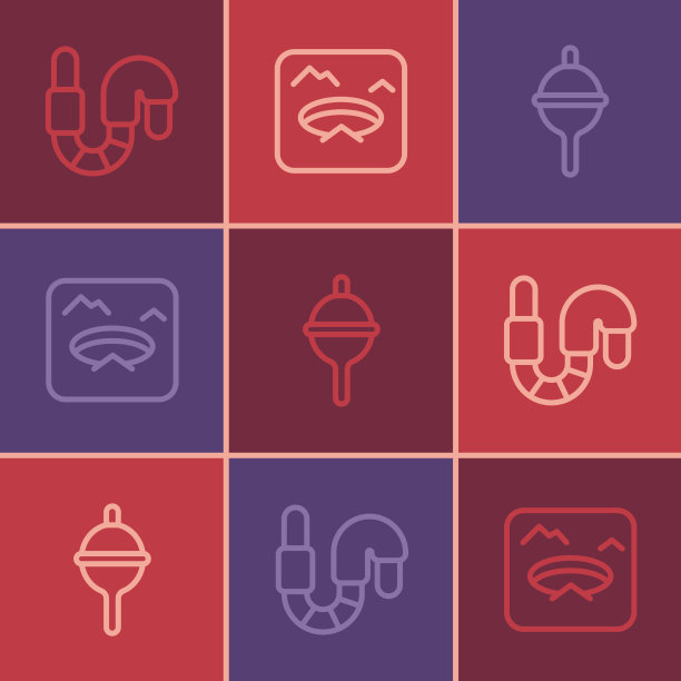 设置线虫钓鱼浮子和冬季钓鱼图片下载