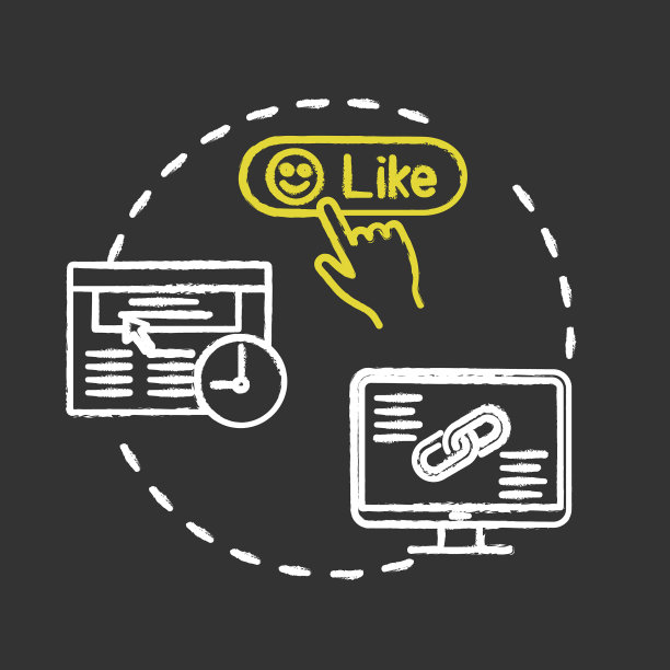 品牌意识粉笔RGB颜色概念图标图片下载