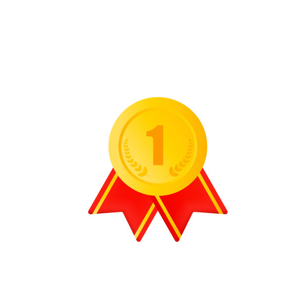 胜利奖冠军，荣誉奖杯，3D胜利奖牌，金杯，金奖图片下载